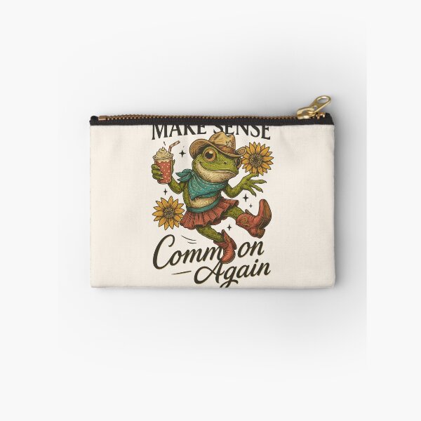 Item preview, Funny Frog Make Sense Common Again designed and sold by legendaryskins.