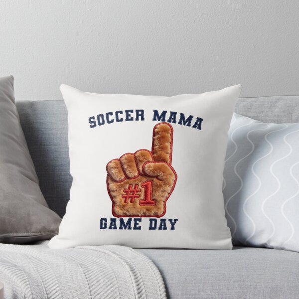 Item preview, Soccer Mama Patch - Game Day Teddy Foam Finger Varsity designed and sold by thelexiverse.