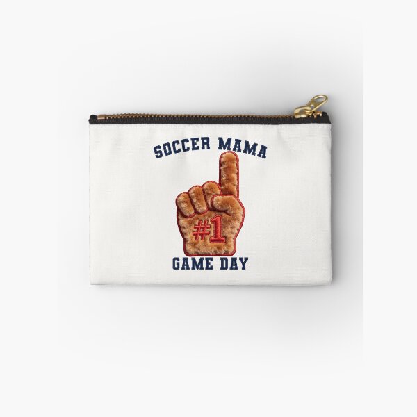 Item preview, Soccer Mama Patch - Game Day Teddy Foam Finger Varsity designed and sold by thelexiverse.