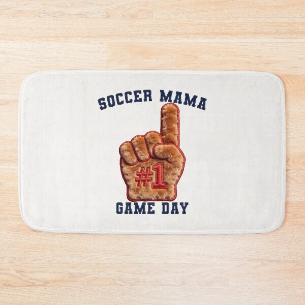 Item preview, Soccer Mama Patch - Game Day Teddy Foam Finger Varsity designed and sold by thelexiverse.