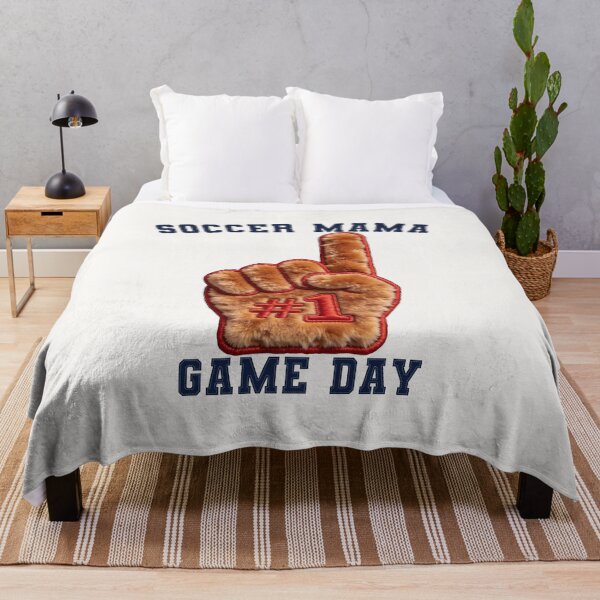 Item preview, Soccer Mama Patch - Game Day Teddy Foam Finger Varsity designed and sold by thelexiverse.