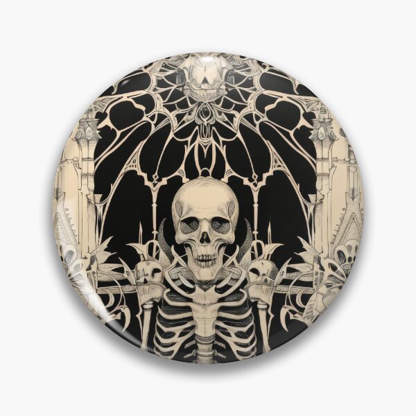 Item preview, Skeleton Cathedral Web of Bones designed and sold by MegaNovaArt.