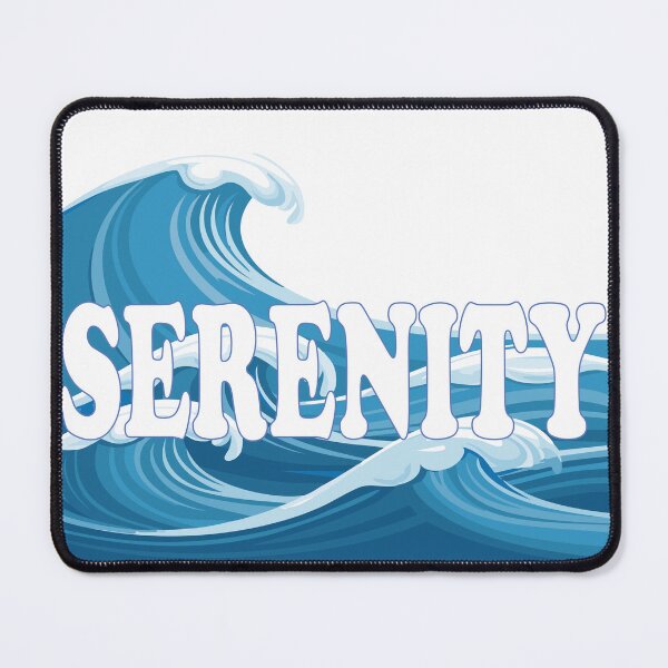 Item preview, SERENITY designed and sold by The Colorful Daisy.