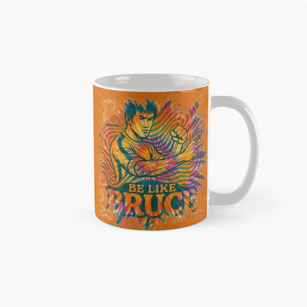 Item preview, Be Like Bruce - Explosive Retro Tie Dye designed and sold by CleverCulture.