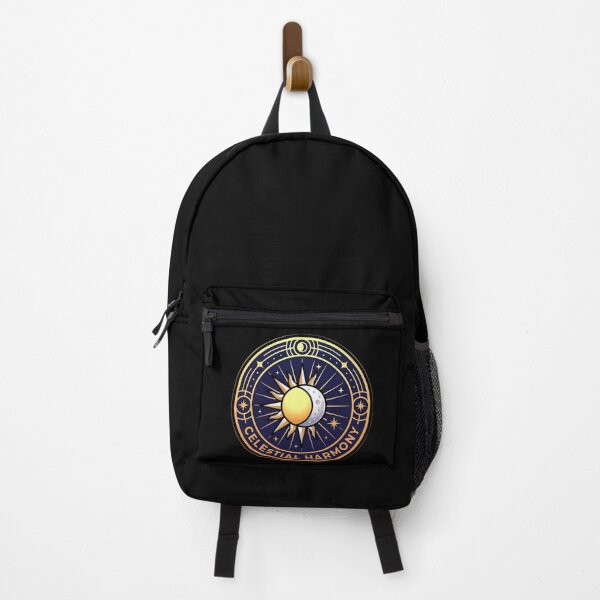 Item preview, Celestial Harmony Solar Eclipse Vintage Badge designed and sold by Oommen Studio .