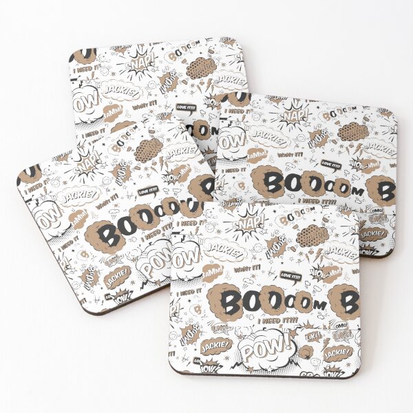 Item preview, Retro Comic Book Pattern - Vintage Pop Art Speech Bubbles designed and sold by gokhanuzen.