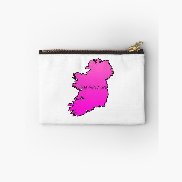 Item preview, Céad Míle Fáilte Pink Ireland Map Irish Welcome Design designed and sold by heartofireland.