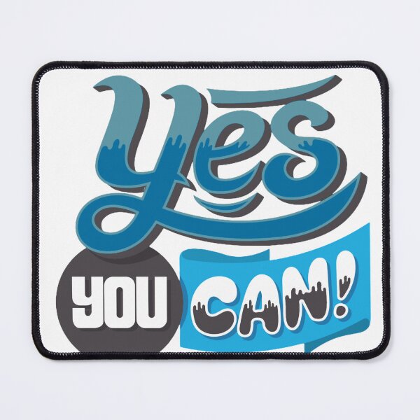 Item preview, Design for Yes You Can ! Stickers & Magnets , Mouse Pads , Mugs  designed and sold by BrutaEstampa.