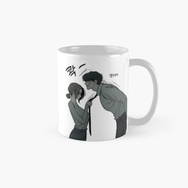 Item preview, Cute Romantic Anime Couple – Playful Manga Love Scene designed and sold by MeowLoka ⭐⭐⭐⭐.