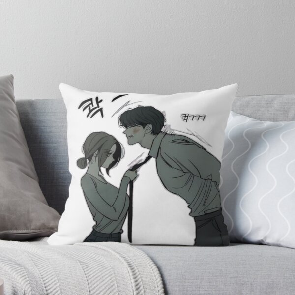 Item preview, Cute Romantic Anime Couple – Playful Manga Love Scene designed and sold by MeowLoka ⭐⭐⭐⭐.