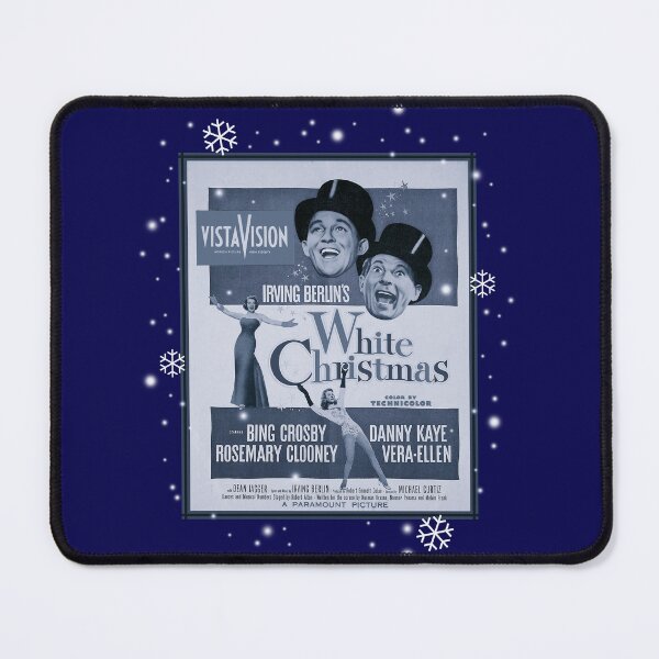 Item preview, White Christmas Festive Blue designed and sold by Normbot2000.