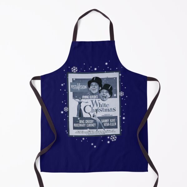 Item preview, White Christmas Festive Blue designed and sold by Normbot2000.