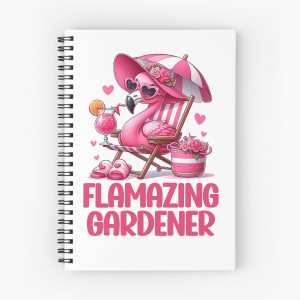 Item preview, Flamazing Gardener Flamingo designed and sold by Meliafroggy.