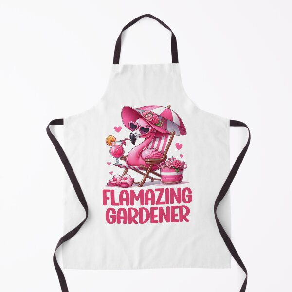 Item preview, Flamazing Gardener Flamingo designed and sold by Meliafroggy.