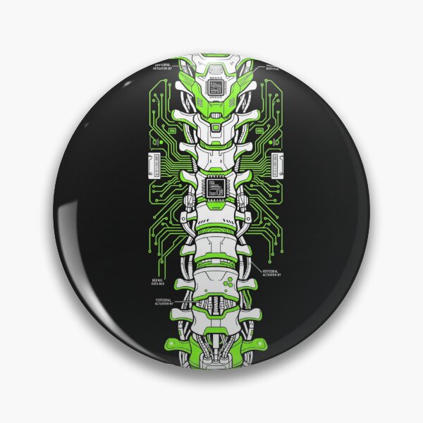 Item preview, BIOMECH SPINE designed and sold by DarkGrid Designs.