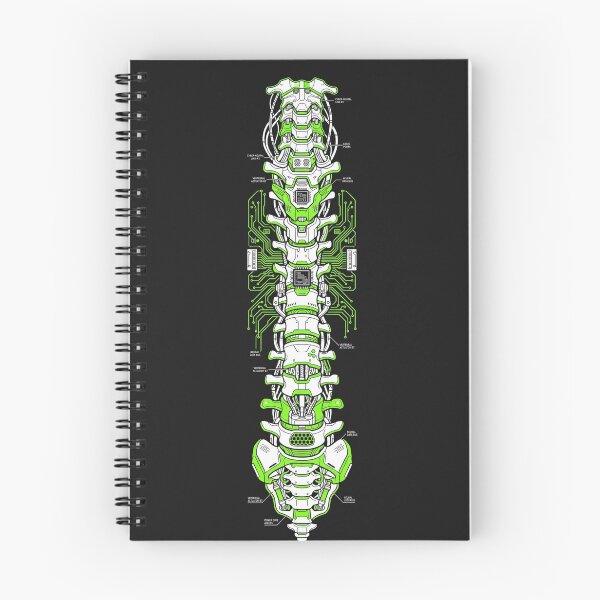 Item preview, BIOMECH SPINE designed and sold by DarkGrid Designs.