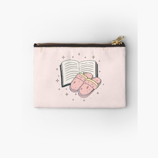Item preview, Cozy Introvert Book and Slippers Illustration designed and sold by GirlyVision.