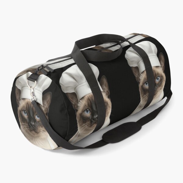 Item preview, Funny Mekong Bobtail Cat Chef Realistic Animal Cooking Humor Art designed and sold by LazyOwlStore.