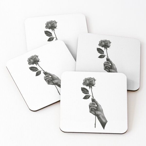 Item preview, Offering the Rose / A Gift of Love / Hand-Drawn Devotion designed and sold by SIMPLEstudi0.
