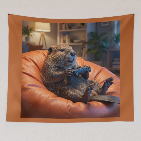 Item preview, Beaver Learns About Grand Theft designed and sold by Tridentulus.