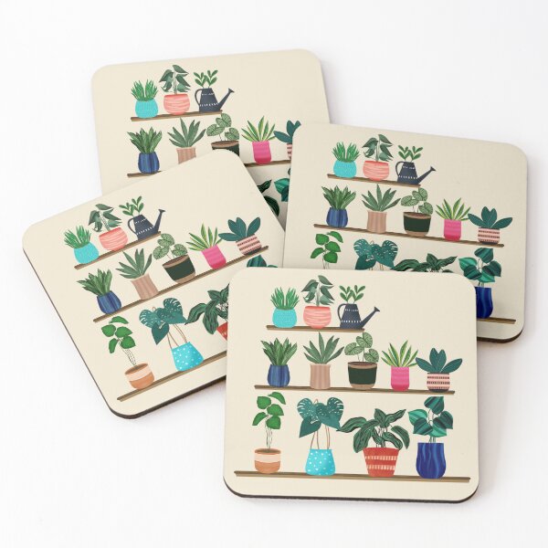 Item preview, Houseplant on Shelves designed and sold by NotPrettyinPink.