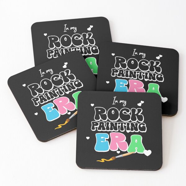 Item preview, In My Rock Painting Era design for rock painters designed and sold by CleverHedgehog.
