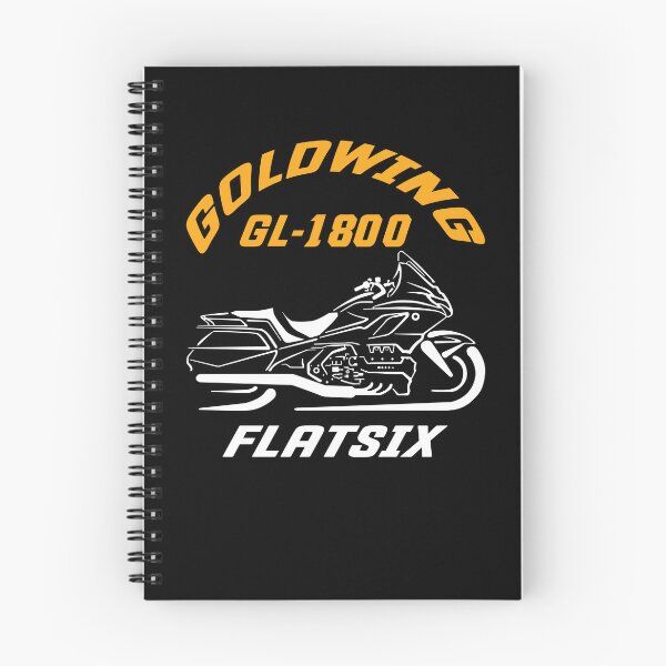 Artikelvorschau, Goldwing GL1800 Flat Six Touring Motorrad-T-Shirt - Luxuriöses Cruiser-Design für passionierte Fahrer entworfen und verkauft von ColorRebel.