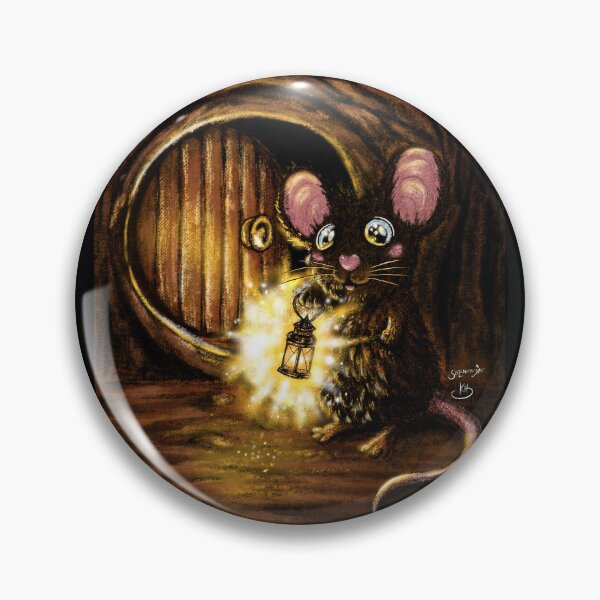 Item preview, Lumi Lantern Mouse - Cozy Fantasy Art designed and sold by Seelenwasser.Art.
