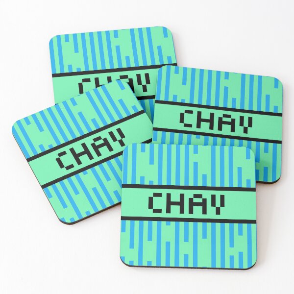 Item preview, CHAV — Pixel Art Word | Retro 8-Bit Two-Tone Typography designed and sold by Mouremandier.