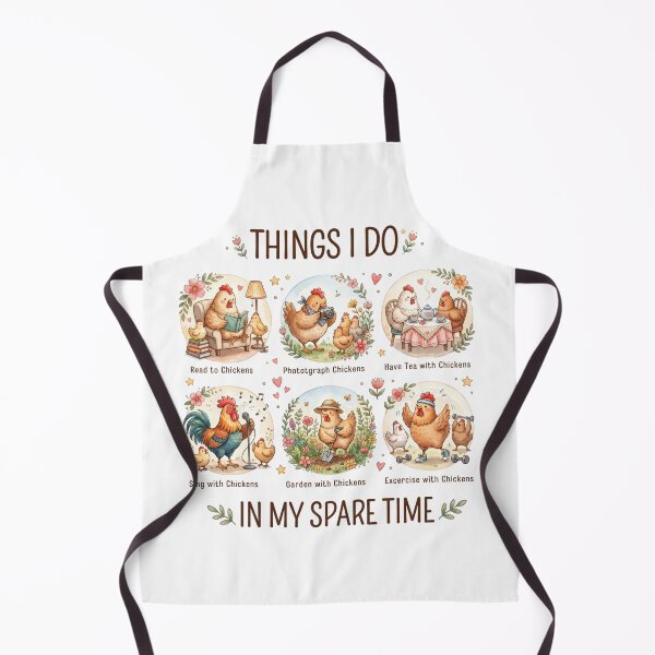 Item preview, Things I Do in My Spare Time Chicken Lover Design designed and sold by Winarrts.