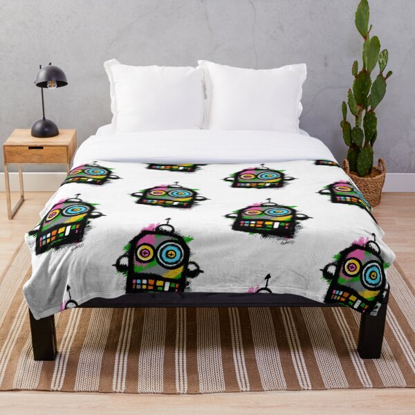 Item preview, Robot Retro N.º 01 | Personaje de arte popular urbano y colorido de GWART designed and sold by GWARTGB.