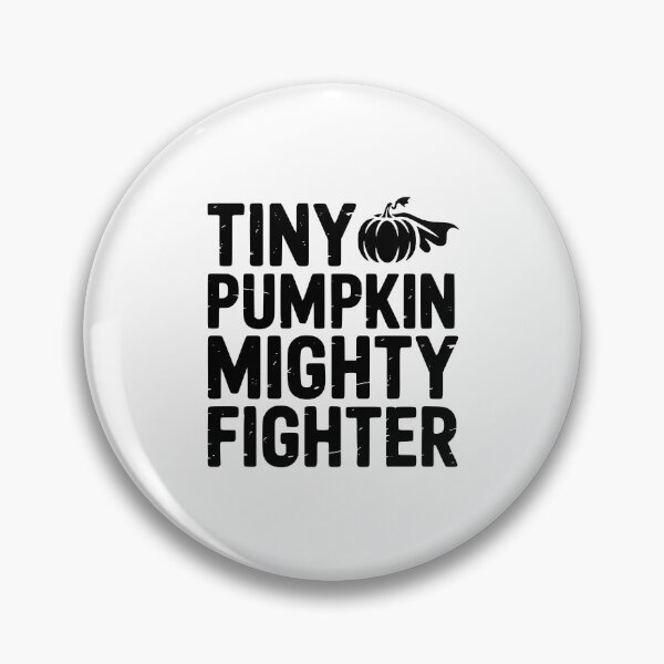 Item preview, Tiny Pumpkin Mighty Fighter designed and sold by theartfulaspie.