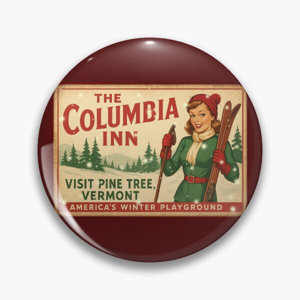 Item preview, Retro Pine Tree Vermont Billboard Red designed and sold by Normbot2000.