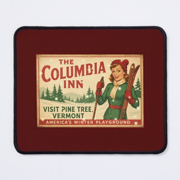 Item preview, Retro Pine Tree Vermont Billboard Red designed and sold by Normbot2000.