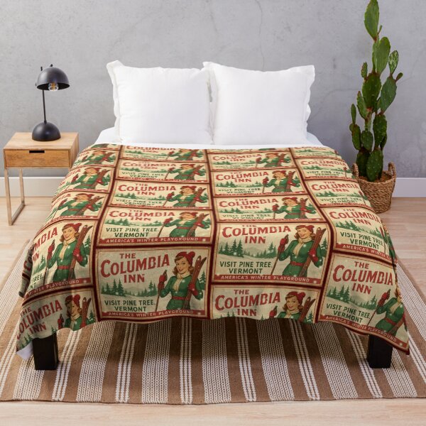 Item preview, Retro Pine Tree Vermont Billboard Red designed and sold by Normbot2000.