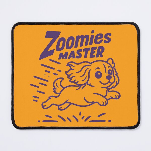 Item preview, Zoomies Master Cavalier King Charles Spaniel designed and sold by Kaurisdigital.
