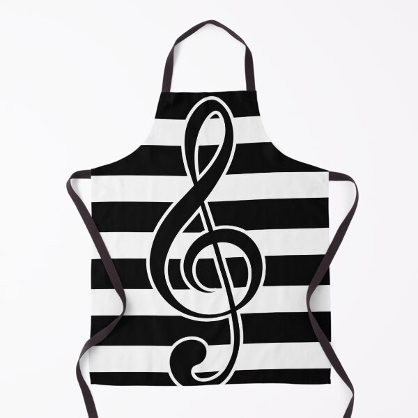 Item preview, Treble Clef Piano Music Keys Contrast Modern Stripe designed and sold by lematworks.