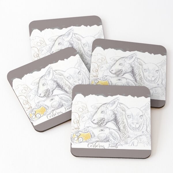 Item preview, Cerberus Lamb (Drawing by ACCI) designed and sold by VanyssaGraphics.
