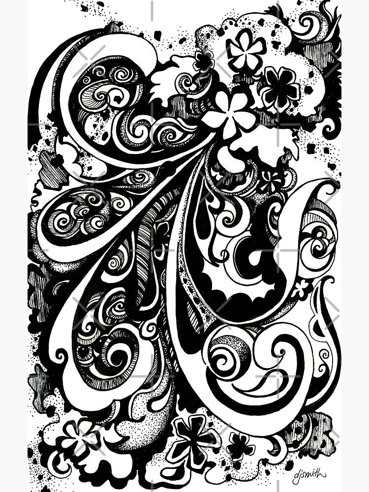Escape, Ink Drawing by djsmith70