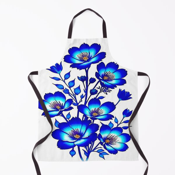Item preview, Blue Flowers designed and sold by ViaARTfactory.
