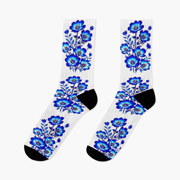 Item preview, Blue Flowers designed and sold by ViaARTfactory.
