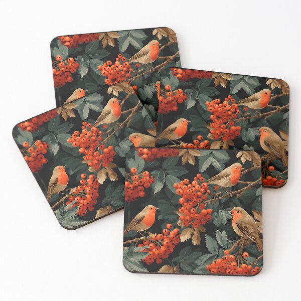 Item preview, Robins Among the Rowan designed and sold by Mission Ready.