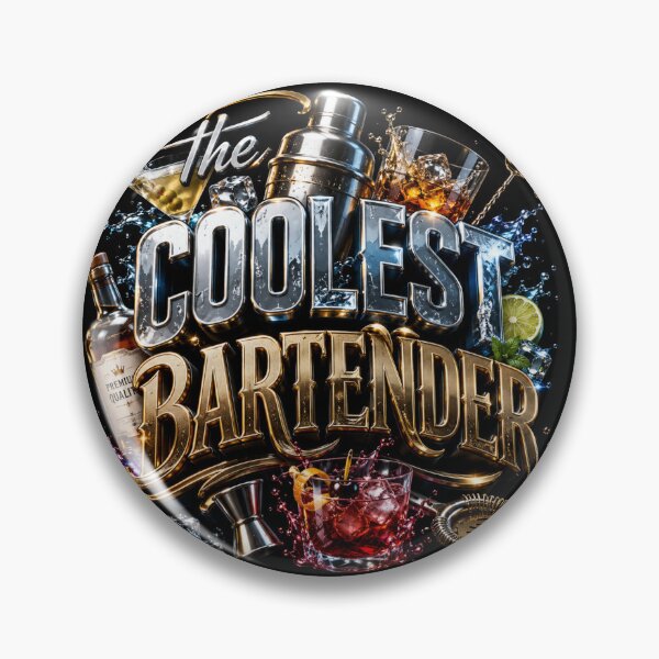 Item preview, The Coolest Bartender  designed and sold by Abelfashion.