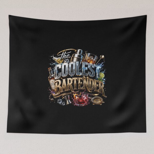 Item preview, The Coolest Bartender  designed and sold by Abelfashion.
