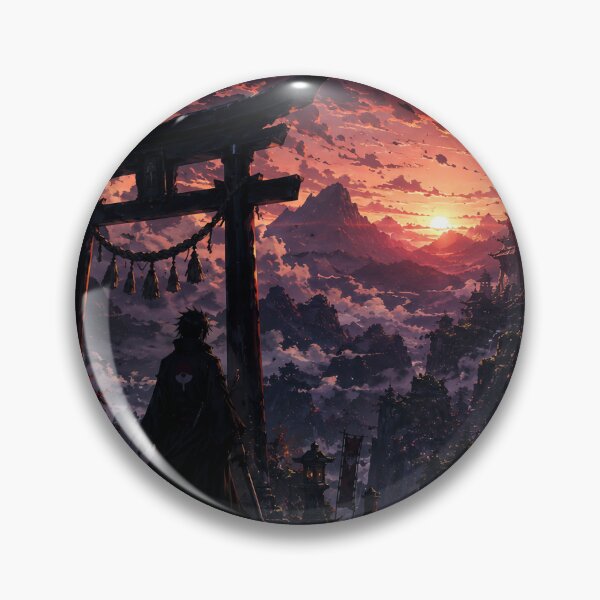 Item preview, Epic Anime Castle at Sunset designed and sold by PixelMood Stickers.