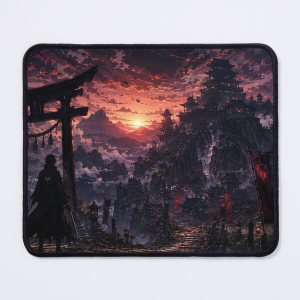 Item preview, Epic Anime Castle at Sunset designed and sold by PixelMood Stickers.