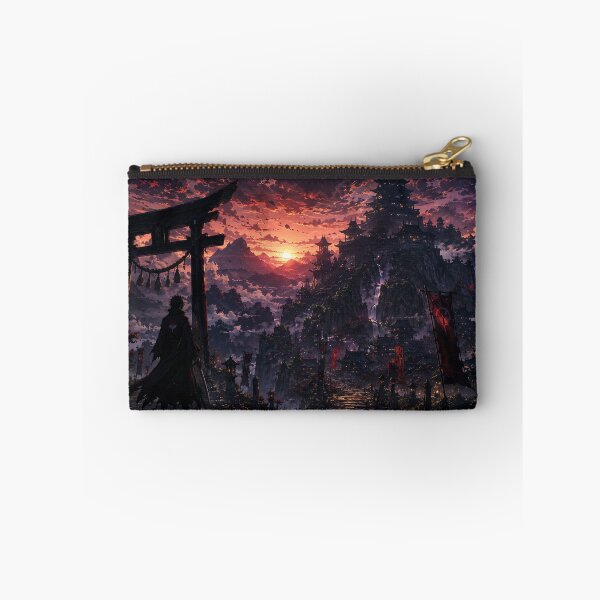 Item preview, Epic Anime Castle at Sunset designed and sold by PixelMood Stickers.
