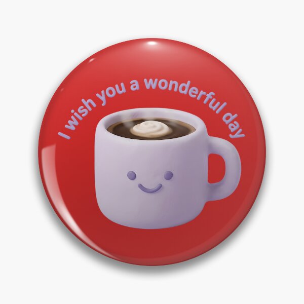 Item preview, Cute 3D Coffee Mug - I Wish You A Wonderful Day designed and sold by Utopian-Magic.