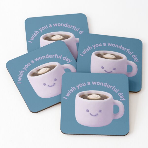 Item preview, Cute 3D Coffee Mug - I Wish You A Wonderful Day designed and sold by Utopian-Magic.
