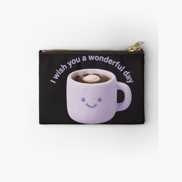 Item preview, Cute 3D Coffee Mug - I Wish You A Wonderful Day designed and sold by Utopian-Magic.